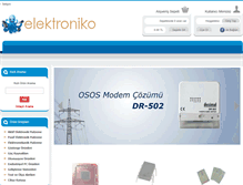 Tablet Screenshot of elektroniko.com